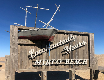 The Mirlo Beach Sign - Midgett Hatteras Island Vacation Rentals
