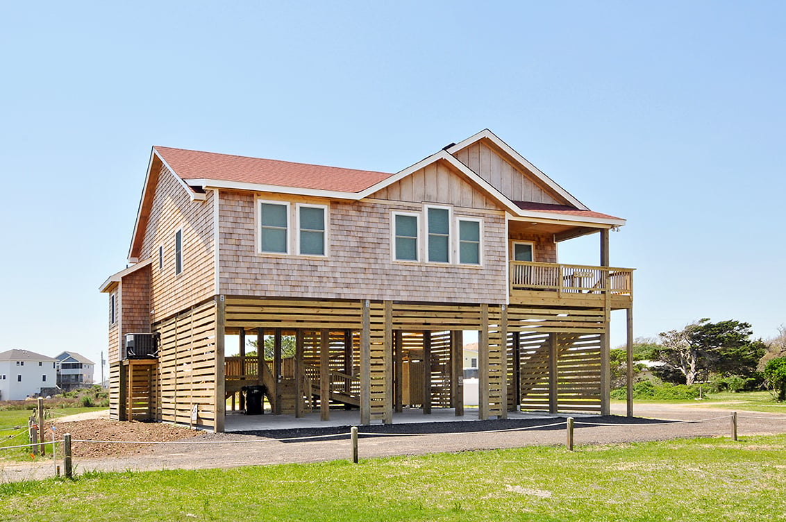 Exterior of One of Our Hatteras Island Houses for Rent