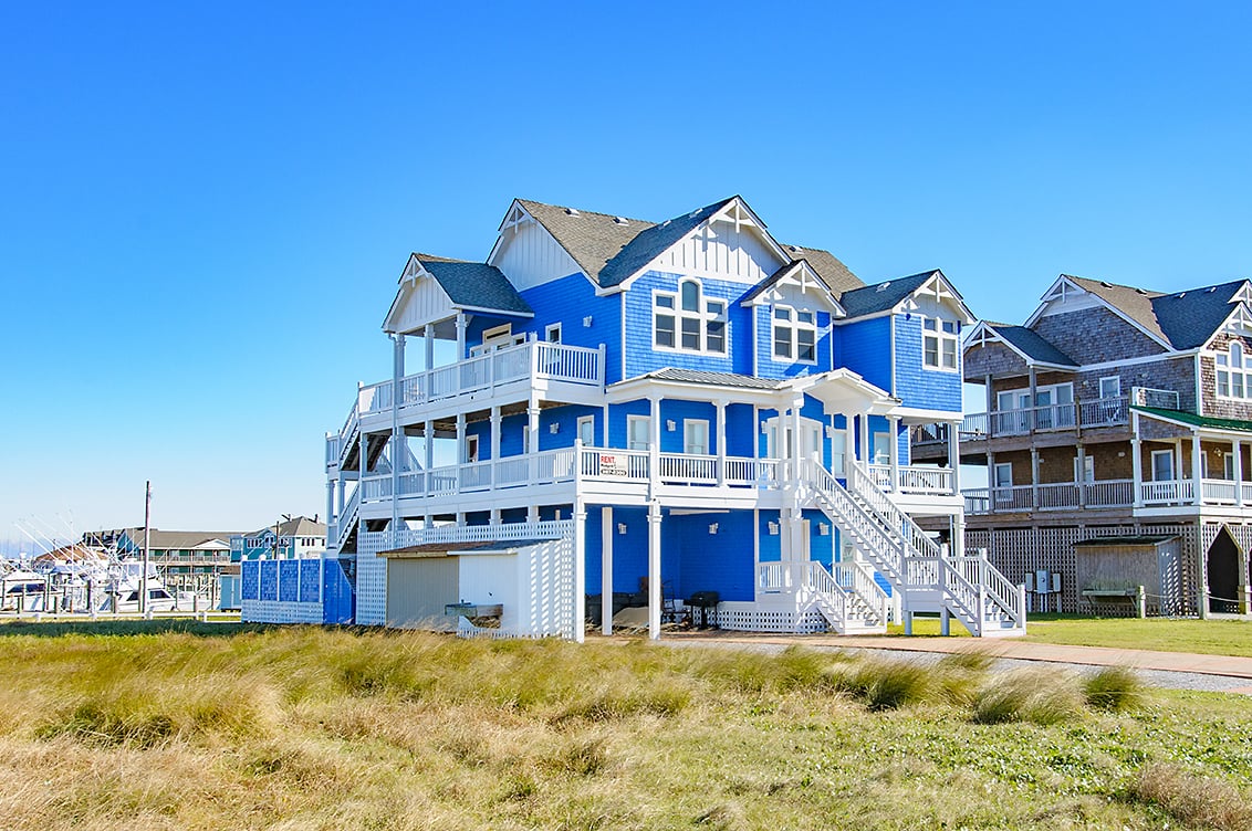 A view of one of our 2024 Hatteras vacation homes